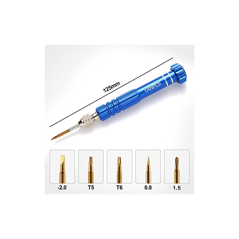 Small Screwdriver Watch Glasses Mini Set, Micro Precision Tiny Screwdriver