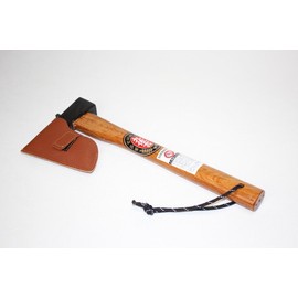 Kyusakichi Camping Hatchet Carbon steel wood axe Oak handle Thick spine