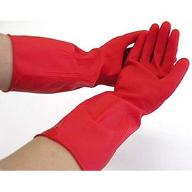 Marigold Rubber Gloves, Kitchen Gloves, Set of 3, Size L