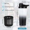 ACWOO ACWOO 750 ml Stainless Steel Protein Shaker Thermosbecher,Shaker Protein