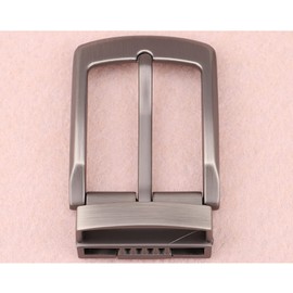 McFanBe 32-35mm (1.37") Aluminium Belt Buckle Single Prong Square Replacement Buckle, Grey04