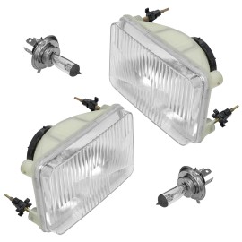 Caltric AM120327 AM120326 Headlights for John Deere 2020 2030 2210 4010 4100 4110 4115