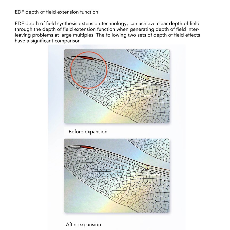 USB Microscope Camera 4K 8MP HD Imaging Electronic Eyepiece Biological