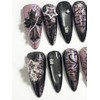 Happy Cross Handmade Nail Tips - Round (Length - Parts