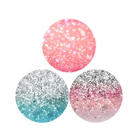 Collapsible Phone Bracket 360°Rotary Grips s for Phones & Tablets(3 Pack) -Stars Shining dots