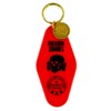 Blue Vogue Biker Motorcycle Harley American Casual Vintage Motel Key
