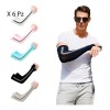 Veraly Set 3 Par Mangas Protectoras Brazo Protección Uv (6pz)