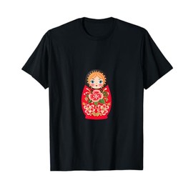 Matryoshka Russian Nesting Doll Russia T-Shirt