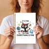 Black Cat Notebook, It's Fine I'm Fine Everything is Fine