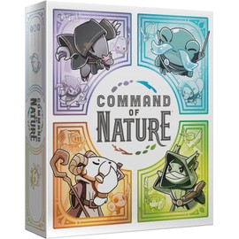 Asmodee - TeeTurtle - Command of Nature - Board Games - Card Games - Ages 10+ - 2 to 4 Players - 30 Minutes - French Version