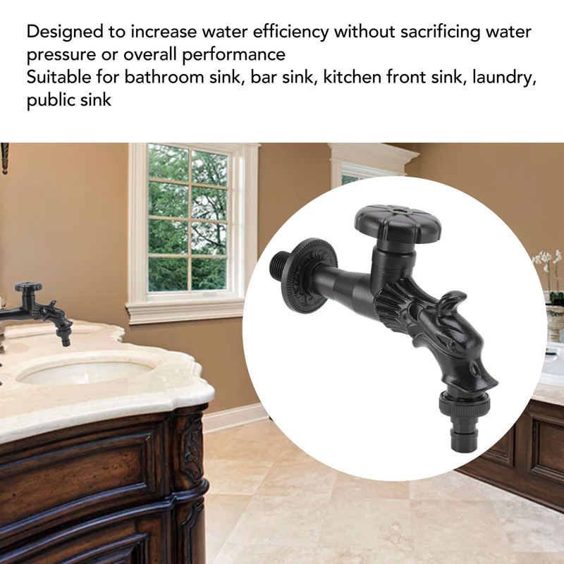 Copper Bathroom Sink Faucets Antique Efficient Multipurpose Engraved Retro Faucet