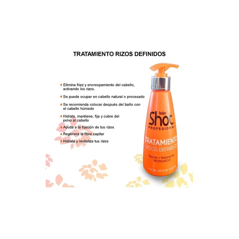 Kit Tratamiento Activador De Rizos Definidos 5 Pzs