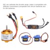 RC Plane Motor Kit,A2212 KV2200 Brushless Motor, 40A XT60T ESC