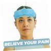 Mobestech Adult Adjustable Cooling Headband with Reusable Gel Ice Pack