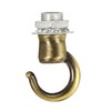 sourcing map Alloy Ceiling Hook Fixtures Accessories 22mmx28mm for Chandelier