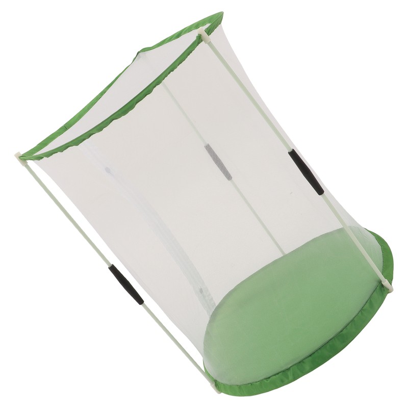 Cylindrical Butterfly and Insect Observation Cage Transparent Mesh Habitat Cage