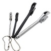 Mini Adjustable Spanner, 2.5" Small Steel Spanner Jaw Wrench Hand