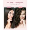 3/8 Inch Curling Iron, Small Curling Wand for Short &
