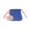 Sunstar Stationery Crayon Shin-chan x Sanrio Characters Drawstring Die-Cut Shin-chan