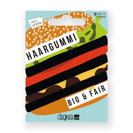 Hair Scrunchie | Fair Hair Burger | Black