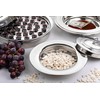 Steadfast Selections - (Offering Plate Red Premium Stainless Steel Offering