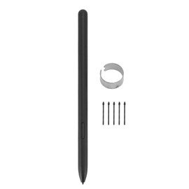 Stylus Pen 4096 Pressure Sensitivity Anti Palm Touch Tiltable Writing Ergonomic EMR Pen with Eraser Function 5 Tips for Remarkable 2 Black