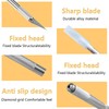 Premium Bread Lame Scoring Tool Kit,11 Blades,Stainless Steel Handle,Safety Cover
