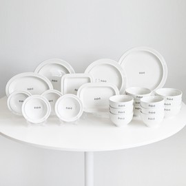 Genuine Syracuse Maple 6-Person Dinnerware Set 22P, Syracuse Maple 6-Person Set 22P Summer Blue / 정품 시라쿠스 메이플 6인 식기세트 22P, 시라쿠스메이플 6인세트 22P 썸머블루