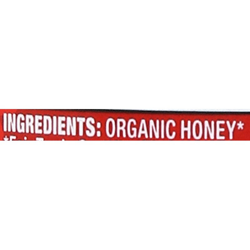 WHOLESOME SWEETENERS Honey FRTRD Raw Organic, 16 Ounce
