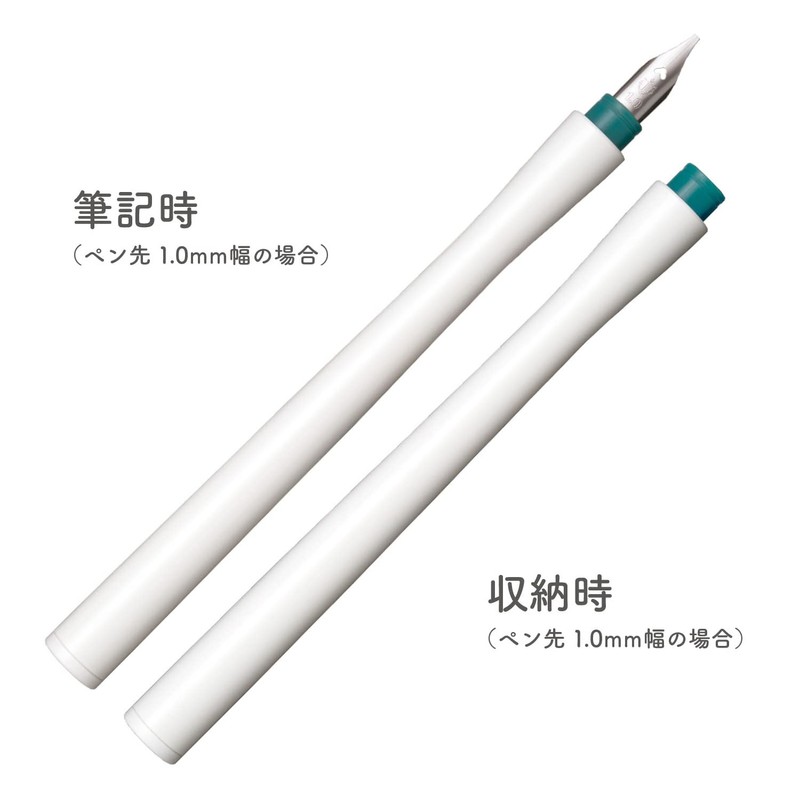 Sailor Fountain Pen, Hocoro Double Tip Dip Pen, Silo, Fine