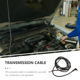 ARTIBETTER Dc Power Cable with Male Plug Jack to Bare Wire Pigtail High Cord for Snowmobile Heated Helmets Tvs Computers Durable Construction Flexible Elbow Design