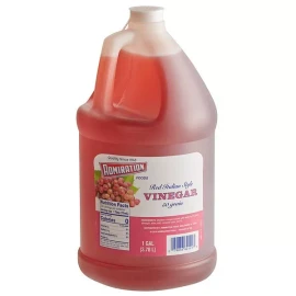 Admiration (4/Case) 1 Gallon Red Italian Style Vinegar Bulk Wholesale Supply Made in USA
