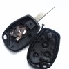 Replacement Key Shell with 3 Buttons Car Key Remote Control