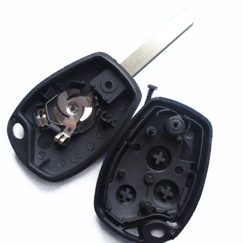 Replacement Key Shell with 3 Buttons Car Key Remote Control