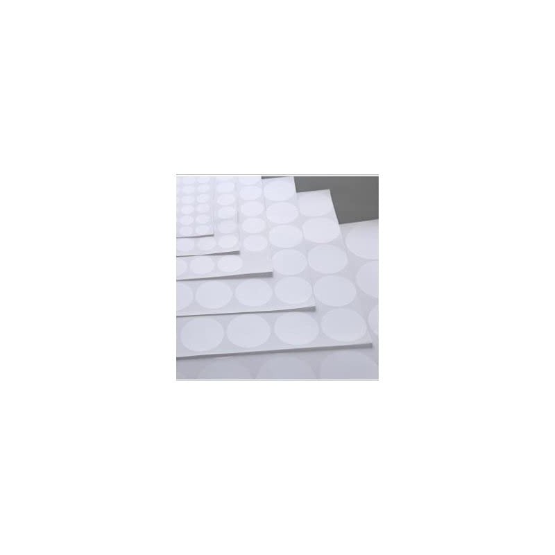 Sealing Sealing Seals, Transparent, 192 Sheets, 0.8 inches (2 cm),