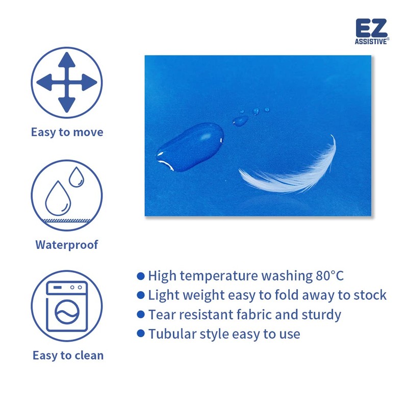 EZ Assistive 56"*78" Flat Slide Sheet Reusable and Washable Patient