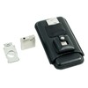 Executive C243B Black Leather 3 Piece Cigar Case Holder with