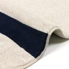 Imabari Towel Certified Absorbent Quick-Drying Bath Mat "line" 100% Cotton,