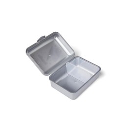 ergobag ergobag Lunch Box with Motif, BPA-Free, Dishwasher Safe, Space Divider, Grey