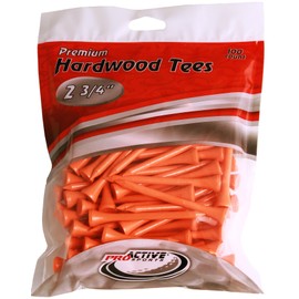 ProActive Sports 2 3/4-Inch Tees, Orange (100/Package)
