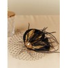 BABEYOND Fascinator Hat Veil Feather Fascinator Hair Clip Tea Party