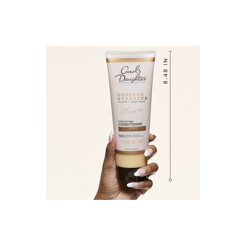 Carol's Daughter Goddess Strength Curly Hair Conditioner for Dry Damaged