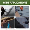 #10 x 1 (200 PCS) Metal Roofing Screws with Rubber