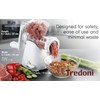 Tredoni Manual Meat Mincer Grinder & Vegetable Shredder, Biscuit Press