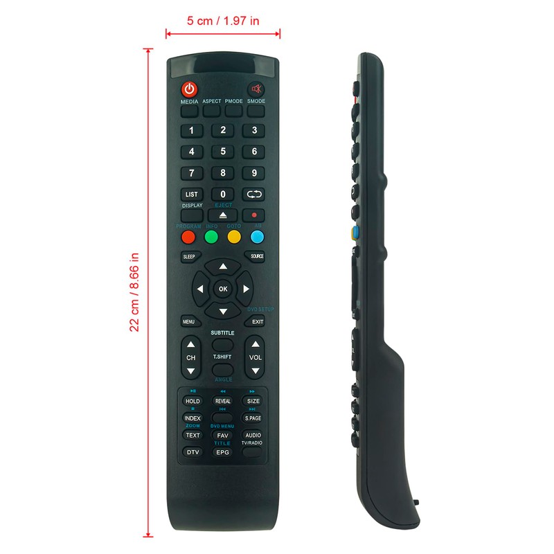 ALLIMITY Remote Control Compatible with ANTTEQ RCA TV iRB22H3C RD24H2CU