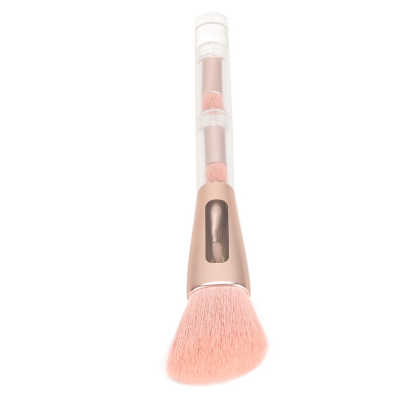 4 in 1 Makeup Brush Simple Elegant Portable Transparent Handle