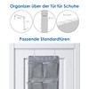 Domemit Shoe Organiser, Camping Shoe Holder, Motorhome, No Drilling, Hanging