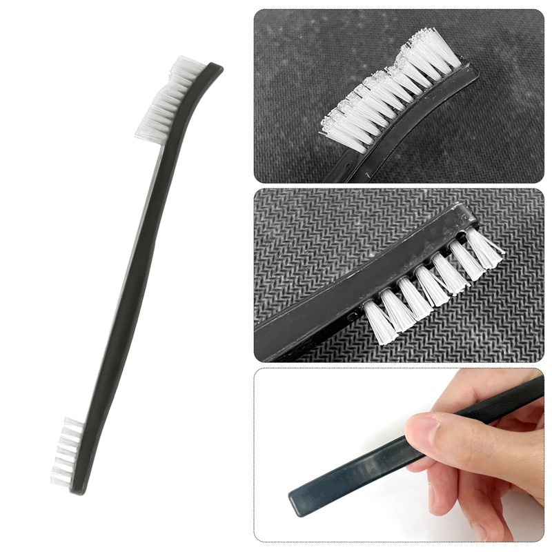 11pcs Cleaning Brush Set, Nylon Double-ended Brush, Double-ended Cleaning Hook,