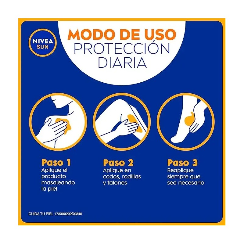 Protector Solar Corporal Nivea Sun Protección & Piel Sensibl