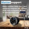 Shelly Plug S MTR Gen3 Black, Pack of 2, Matter